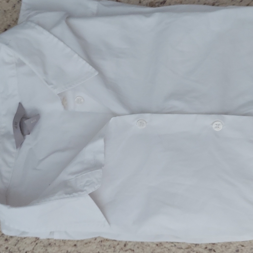 Ladies button up shirt white xxl